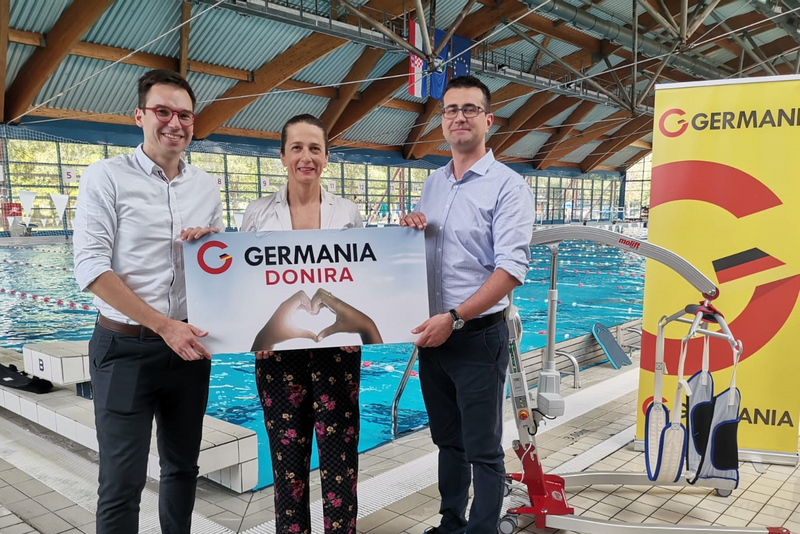 GERMANIA SPORT pomaže plivačima s invaliditetom