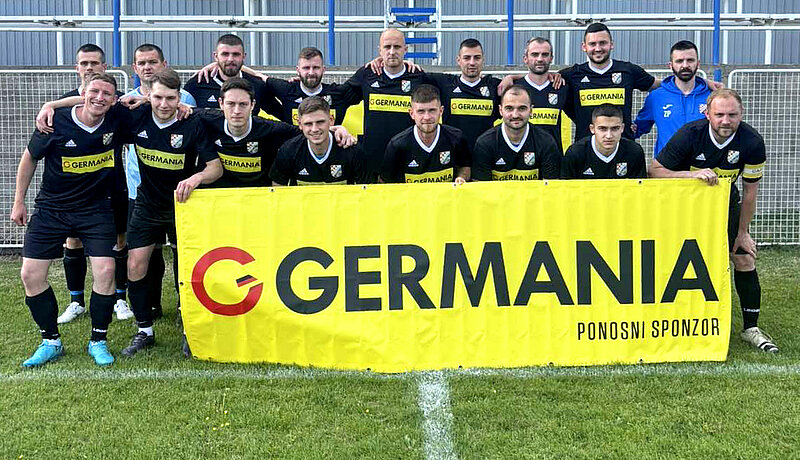 Novi dresovi za nove prvake: Germania sponzorirala opremu za NK Dilj Klokočevik