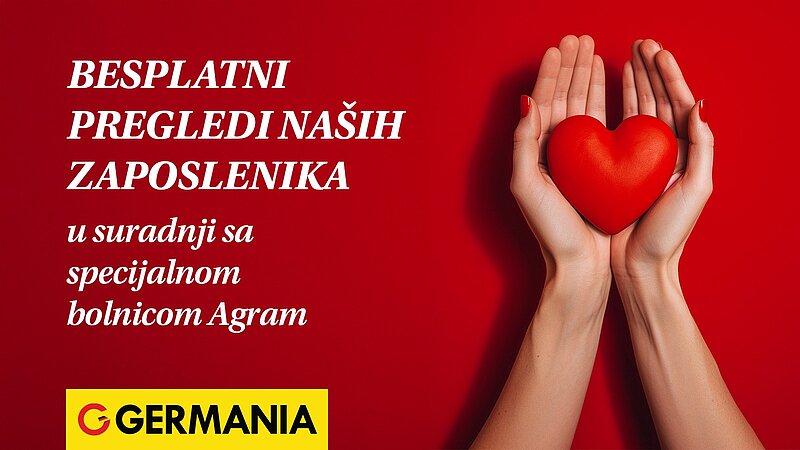 GERMANIA SPORT provodi zdravstvene preglede za sve zaposlenike!